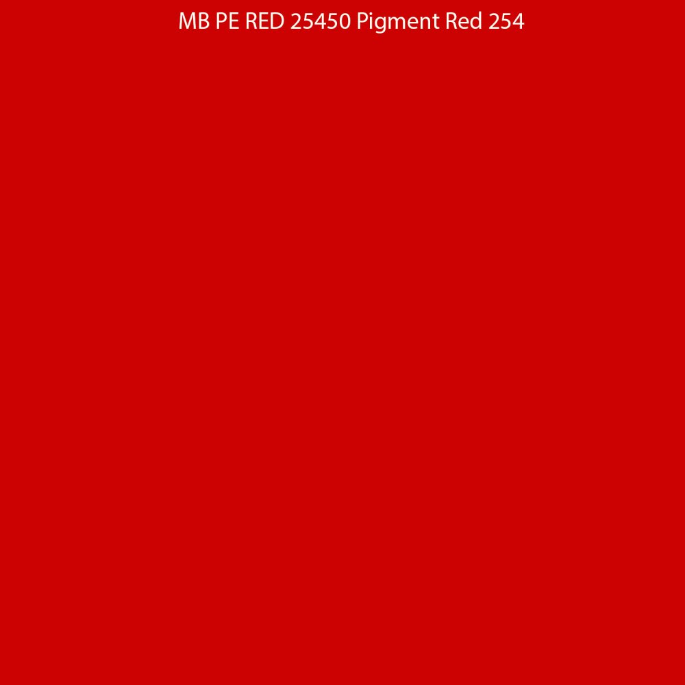 Монопигментный суперконцентрат MB PE RED 25450