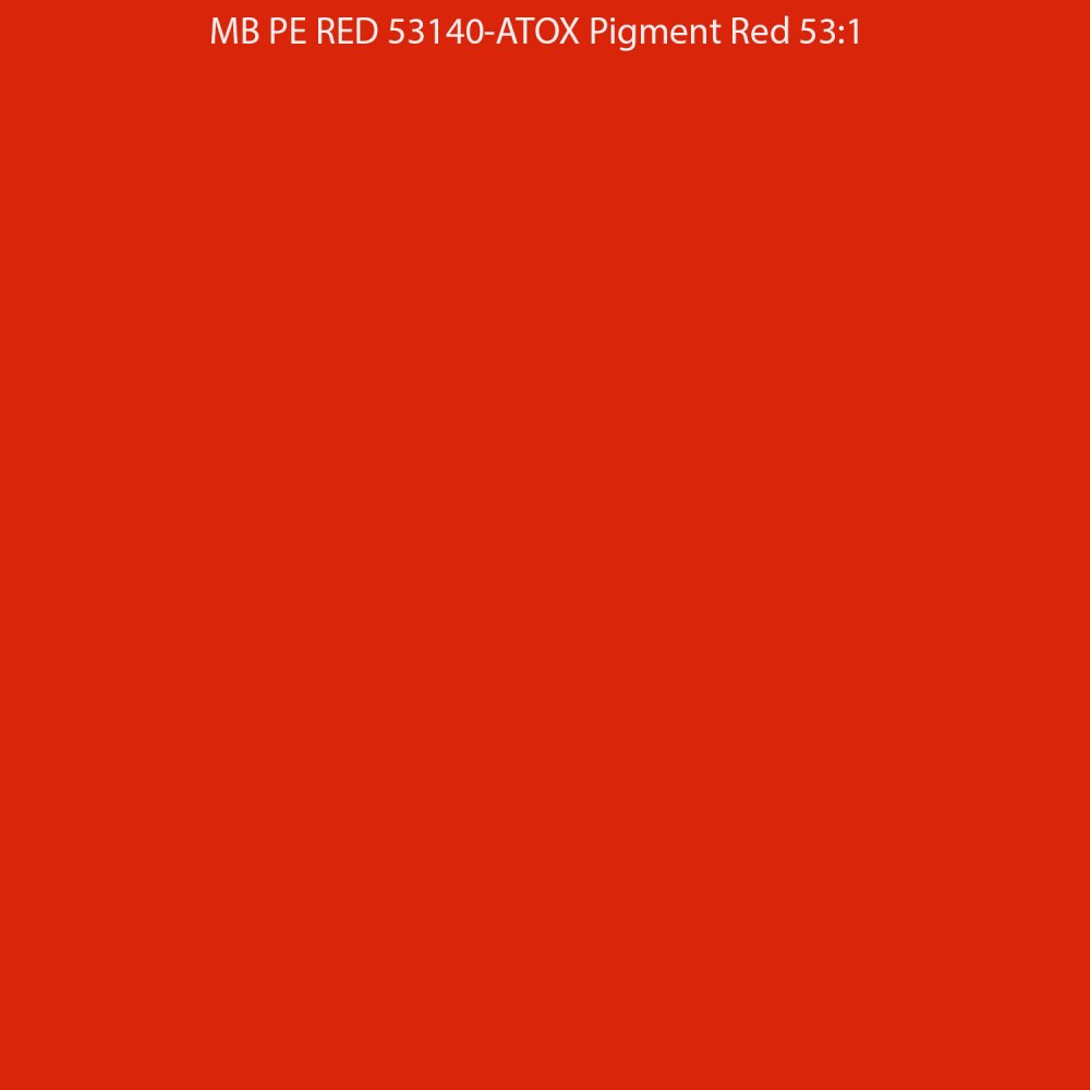 Монопигментный суперконцентрат MB PE RED 53140-ATOX