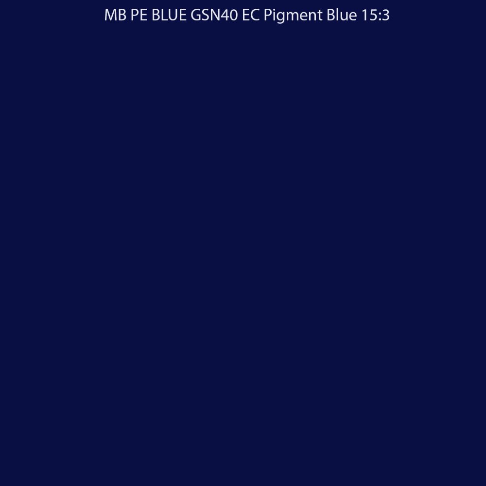 Монопигментный суперконцентрат MB PE BLUE GSN40 EC