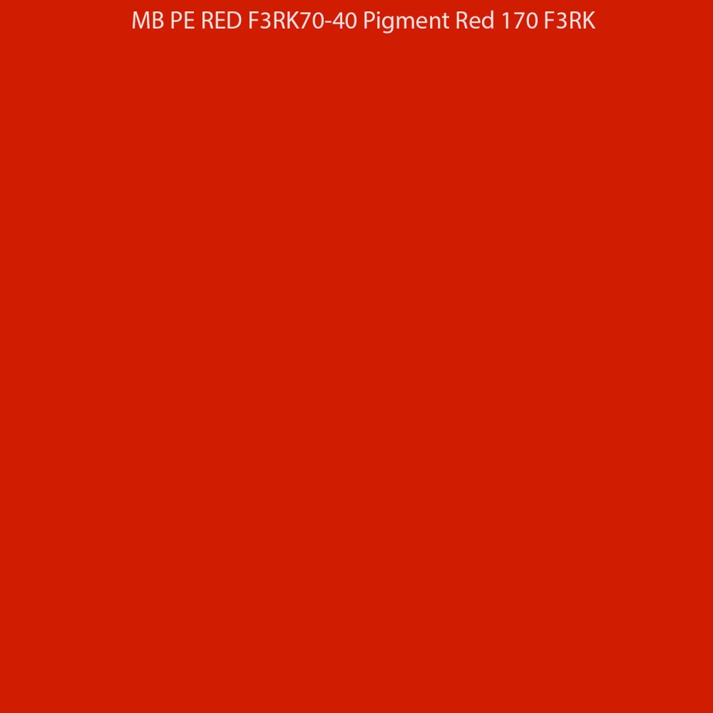 Монопигментный суперконцентрат MB PE RED F3RK70-40