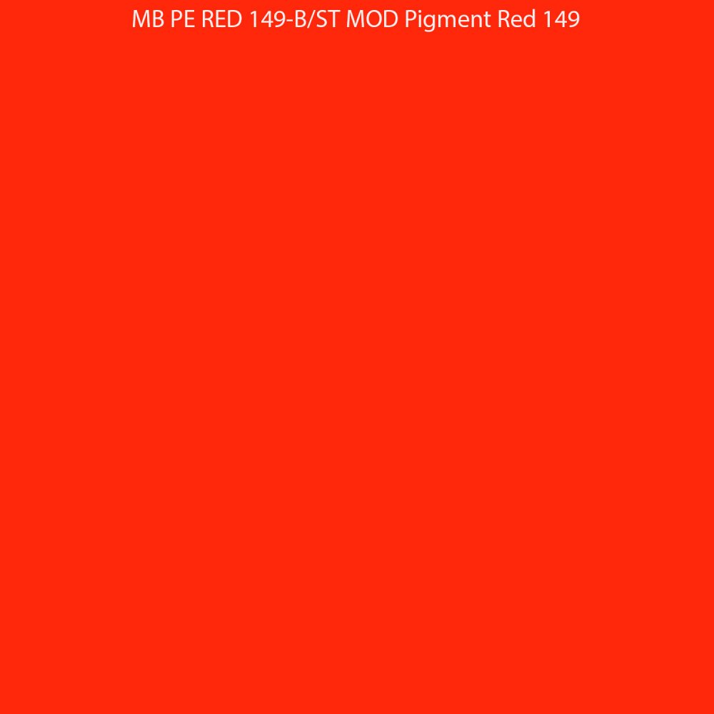 Монопигментный суперконцентрат MB PE RED 149-B/ST MOD