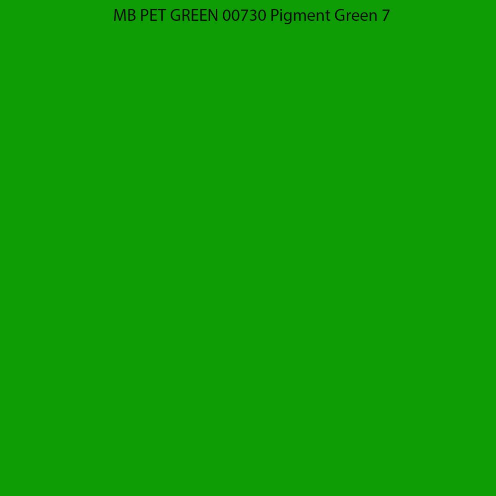 Монопигментный суперконцентрат MB PET GREEN 00730