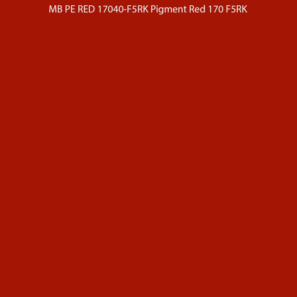 Монопигментный суперконцентрат MB PE RED 17040-F5RK