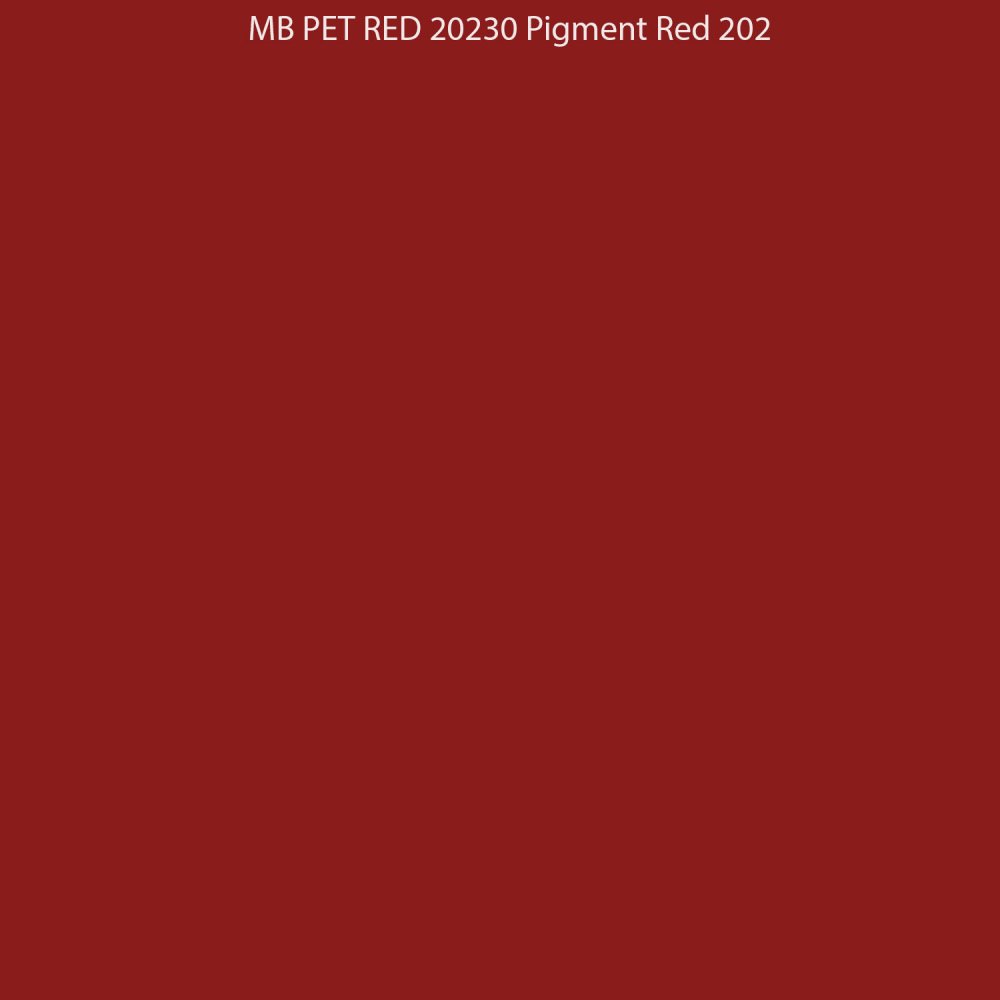 Монопигментный суперконцентрат MB PET RED 20230