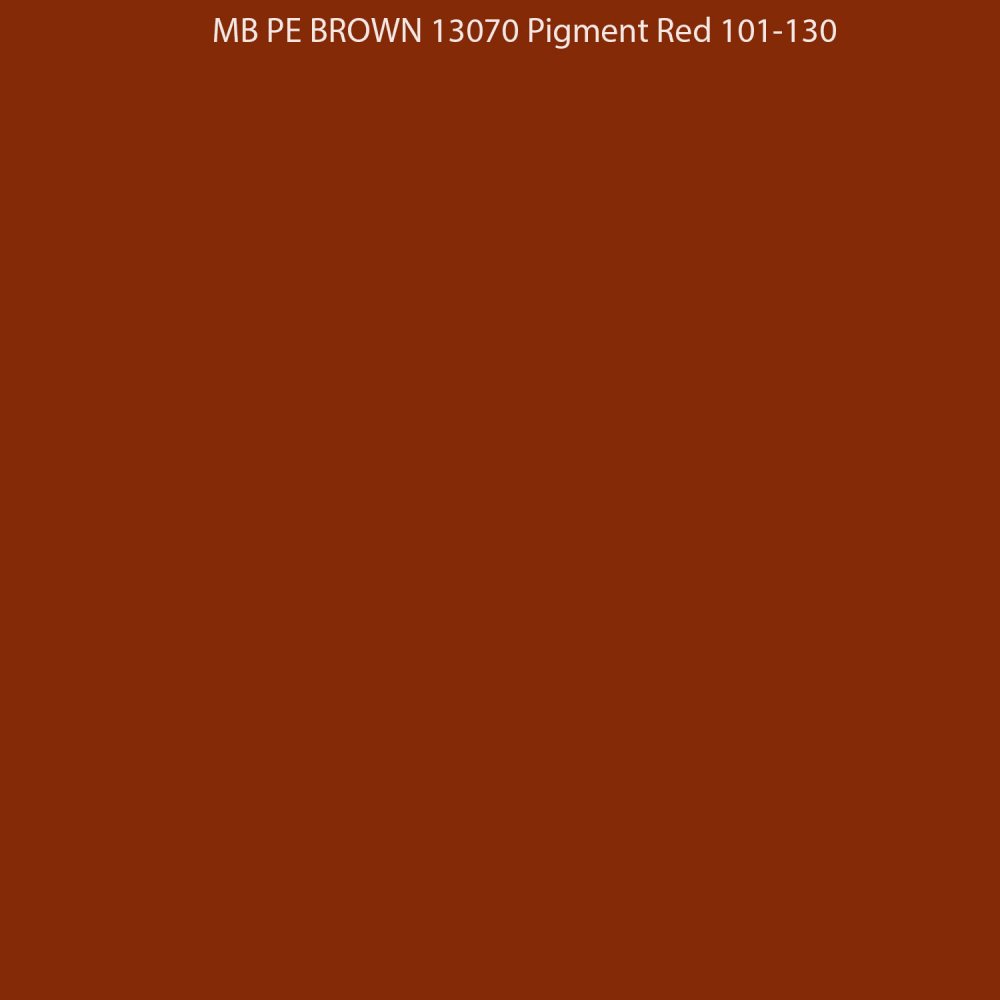 Монопигментный суперконцентрат MB PE BROWN 13070