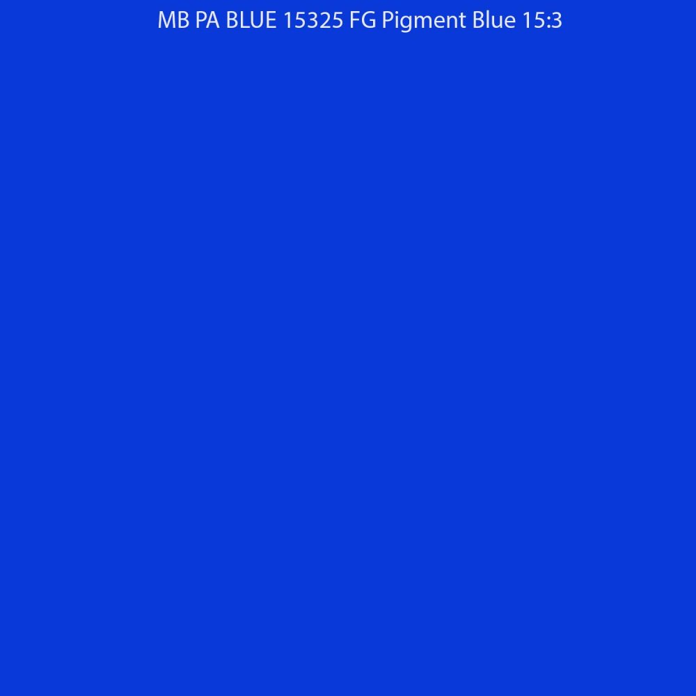 Монопигментный суперконцентрат MB PA BLUE 15325 FG