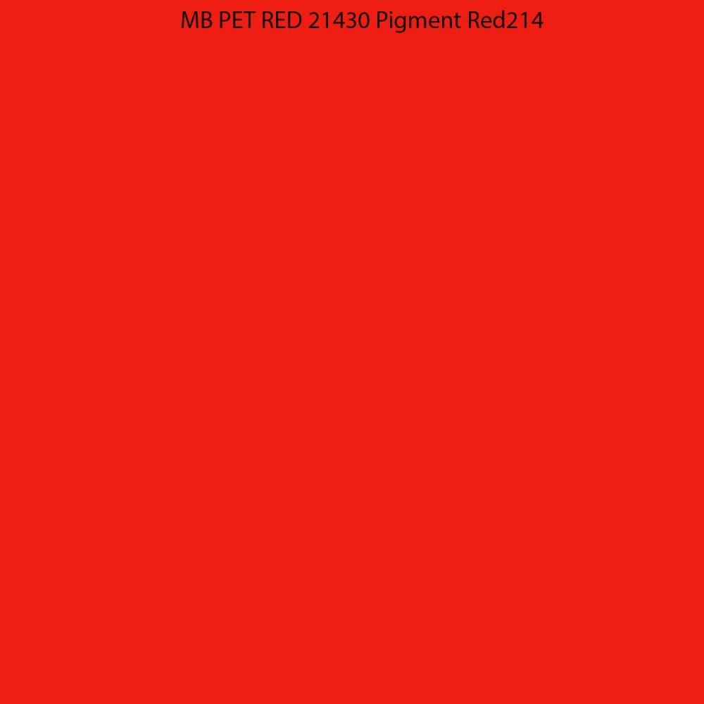 Монопигментный суперконцентрат MB PET RED 21430